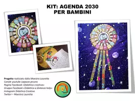 anteprima - Schede informative - Kit: Agenda 2030 per bambini - Pagina di copertina