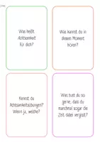 Vorschau - Stundenentwürfe - 16 Fragekarten zum Thema Achtsamkeit - Seite 2