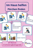 Vorschau - Stationenlernen - Im Haus helfen - Pärchen finden - Deckblatt