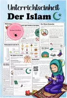 Vorschau - Arbeitsblätter - Islam/ Ramadan/ Zuckerfest - Deckblatt