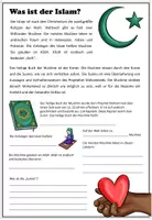 Vorschau - Arbeitsblätter - Islam/ Ramadan/ Zuckerfest - Seite 1
