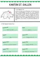 Vorschau - Arbeitsblätter - Schweizer Kantone - St. Gallen (Arbeitsblatt + Lösung) - Seite 2