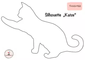 Vorschau - Mal- und Bastelvorlagen - Katzen-Schablonen: Schulhausdeko Fensterdeko - Seite 3