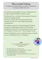 Vorschau - Unterrichtsreihen - Frühling Lernheft - Inklusion, Förderschule, Vorschule, Kindergarten - Seite 2