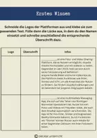 Vorschau - Arbeitsblätter - Soziale Medien 1 - Erstes Wissen - Seite 3