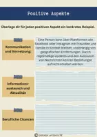 Vorschau - Arbeitsblätter - Soziale Medien 2 - Positive Aspekte - Seite 3