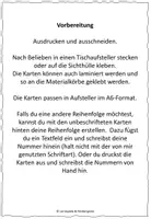 Vorschau - Stationenlernen - Nummern für Stationen - Pinguine - Seite 1