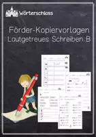 Vorschau - Arbeitsblätter - Materialpaket Lautgetreues Schreiben B - Seite 1