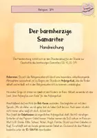 Vorschau - Stundenentwürfe - "Der barmherzige Samariter" Unterrichtseinheit - Seite 2