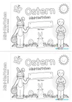 Vorschau - Arbeitsblätter - Mini-Heftchen: Ostern - 3. Klasse 25 (Arbeitsblätter) - Seite 1
