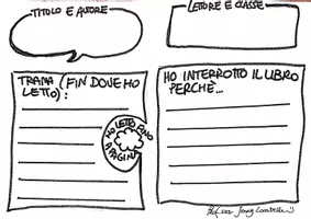 anteprima - Altro tipo di materiale - Scheda libro: graphic organizer - Pagina di copertina