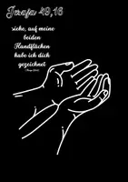 Vorschau - Mal- und Bastelvorlagen - Jesaja 49,16 - 1 - Bible Art Journaling - Seite 2