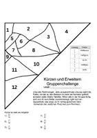 Vorschau - Stationenlernen - Gruppenchallenge: Brüche Erweitern und Kürzen - Seite 3