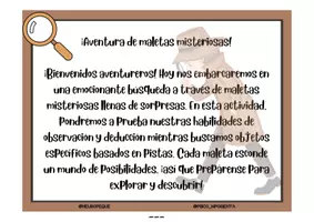 Vista previa - Refuerzo / NEE / Materiales de apoyo - JUEGO DETECTIVES ¿JUGAMOS A LOS DETECTIVES? - página 2