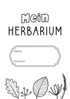 Vorschau - Arbeitsblätter - Vorlage Herbarium Arbeitsblätter - Seite 1