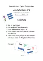 Vorschau - Interaktives Material - Frühblüher Interaktives Quiz - Seite 2