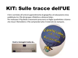 anteprima - Materiale per pittura e bricolage - Kit: Sulle tracce dell'UE - Pagina di copertina