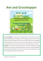 Vista previa - Unidades / Secuencias / Situaciones de Aprendizaje - Ant and Grasshopper - a tale about friendship - Portada