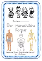 Vorschau - Stundenentwürfe - Der Mensch, Körper Sinne Experimente Klasse 1,2,3,4 - Deckblatt
