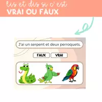 Aperçu - Jeux - BOOM CARDS Animaux du Zoo SET 2 - Page 3
