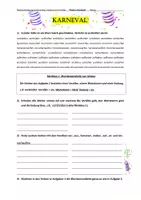 Vorschau - Arbeitsblätter - Verben mit Vorsilben (Präfix) bilden und verwenden THEMA: Karneval (für LRS, Deutschunterricht, Rechtschreibung) - Seite 3