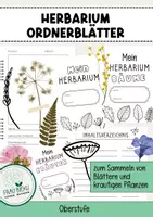 Vorschau - Arbeitsblätter - Vorlage Herbarium Arbeitsblätter - Deckblatt