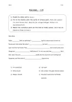 Vorschau - Arbeitsblätter - Writing a diary entry - Übungen und Test - differenziert - Seite 3