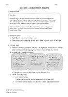 Vorschau - Arbeitsblätter - Writing a diary entry - Übungen und Test - differenziert - Deckblatt