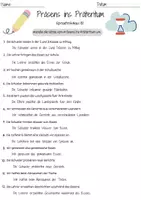 Vorschau - Arbeitsblätter - Präsens ins Präteritum A2-B2 Zeitformen umwandeln Essen Deutsch, DaZ / DaF Vertretungsstunde mit Loesungen - Seite 1