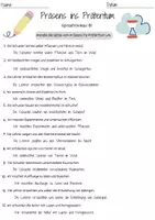 Vorschau - Arbeitsblätter - Präsens ins Präteritum A2-B2 Zeitformen umwandeln Naturwissenschaften Deutsch, DaZ / DaF Vertretungsstunde mit Loesungen - Seite 1