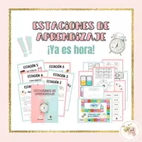 Vista previa - Juegos / Gamificación - Pack para trabajar las horas - Portada