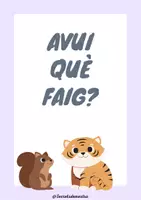 Vista previa - Hojas de trabajo - Pack de actividades nivel 1: ¿Hoy qué hago? - página 1