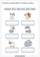 Vista previa - Manualidades / Dibujos para colorear - Pack de actividades nivel 2: ¿Hoy qué hago? - página 3
