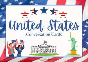 Vorschau - Spiele - USA - Speaking Prompts & Conversation Starters - Seite 1