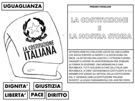 anteprima - Materiale per pittura e bricolage - Kit: La Costituzione - Pagina 1