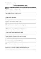 Vorschau - Arbeitsblätter - Latein: Zeitverhältnisse im Participium Coniunctum (PC) - Deckblatt