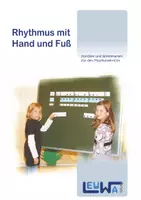 Vorschau - Arbeitsblätter - Rhythmus mit Hand und Fuß | Notenkarten im Musikunterricht - Deckblatt