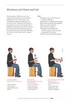 Vorschau - Arbeitsblätter - Rhythmus mit Hand und Fuß | Notenkarten im Musikunterricht - Seite 1