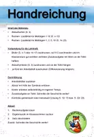 Vorschau - Spiele - Rechen Laufdiktat Malfolgen Klasse 2 3 Ostern - Seite 1