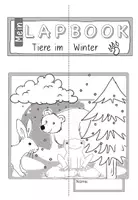 Vorschau - Mal- und Bastelvorlagen - "Tiere im Winter " Lapbook für Klasse 1 | 2 - Seite 3