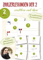 Vorschau - Stundenentwürfe - Zahlzerlegungen 2 verstehen und üben - Deckblatt