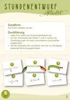 Vorschau - Stundenentwürfe - Zahlzerlegungen 8 verstehen und üben - Windklang - Seite 3