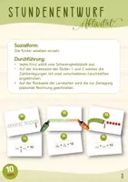 Vorschau - Stundenentwürfe - Zahlzerlegungen 10 - verstehen und üben - Seite 3