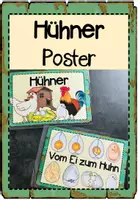 Vorschau - Poster - Hühner Poster - Deckblatt