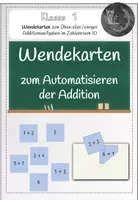 Vorschau - Fördermaterial/Inklusion - Wendekarten zum Üben der Addition im Zahlenraum 10 - Deckblatt