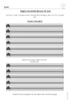 Vorschau - Unterrichtsreihen - Unterrichtsreihe Zoo Klasse 1 und 2 - Seite 3