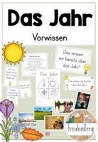 Vorschau - Arbeitsblätter - Rund um das Jahr - Einführungsstunde - Deckblatt