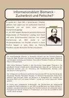 Vorschau - Arbeitsblätter - Bismarck - Zuckerbrot und Social Media? - Seite 1