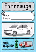 Vorschau - Stundenentwürfe - Arbeitsheft Fahrzeuge Auto Klasse 2, 3, 4 - Seite 1