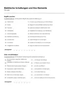 Vorschau - Arbeitsblätter - Elektrische Schaltungen und ihre Elemente (Infotext und Übungen) - Seite 1